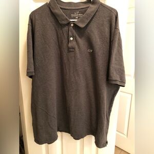 EUC men’s charcoal gray vineyard vines XXL polo shirt
